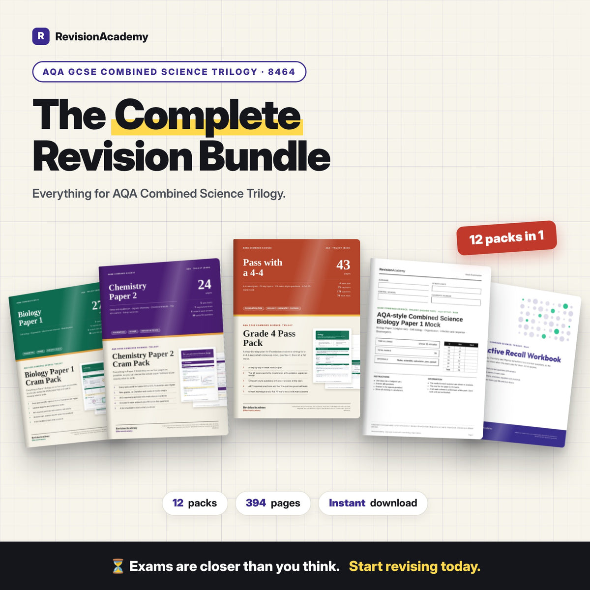 Complete Bundle | AQA GCSE Combined Science Trilogy