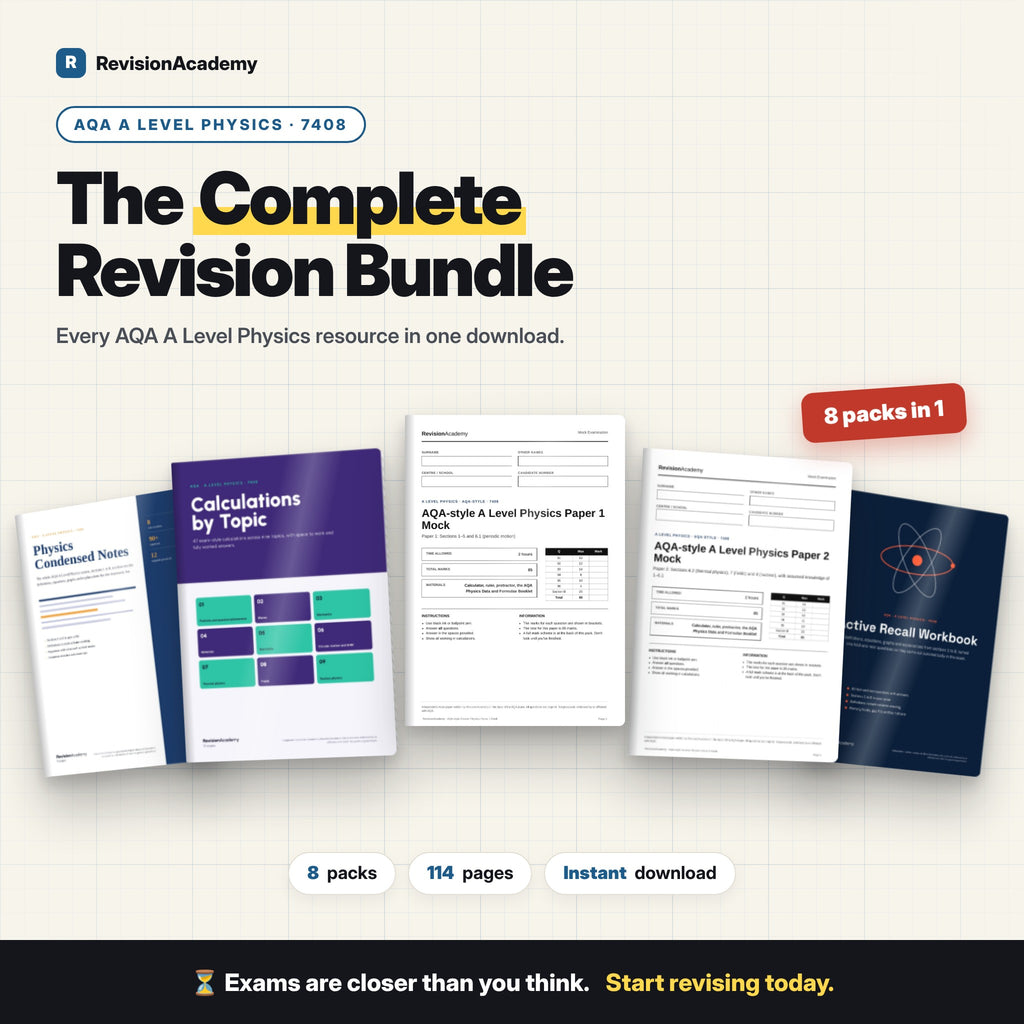 Complete Bundle | AQA A Level Physics