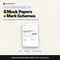 6 Mock Papers + Mark Schemes | AQA GCSE Combined Science Trilogy