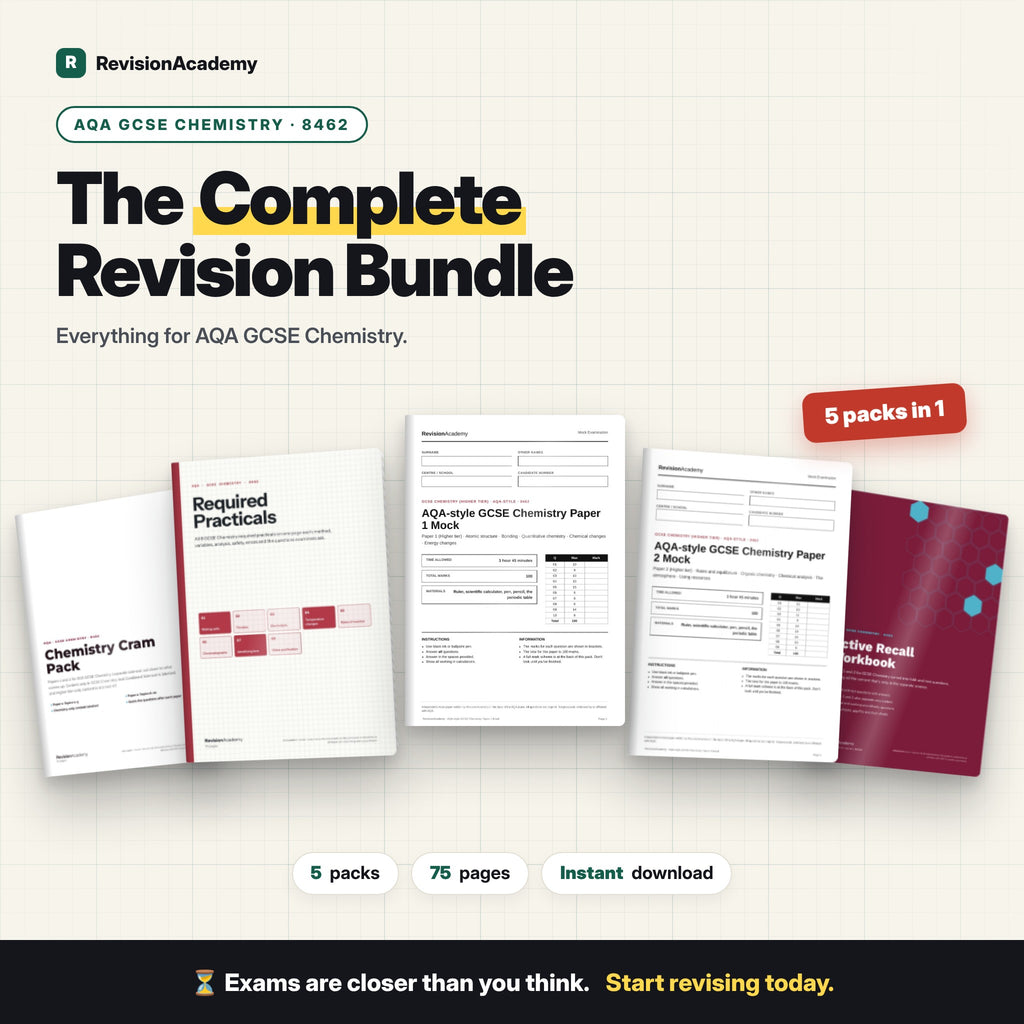 Complete Bundle | AQA GCSE Triple Chemistry