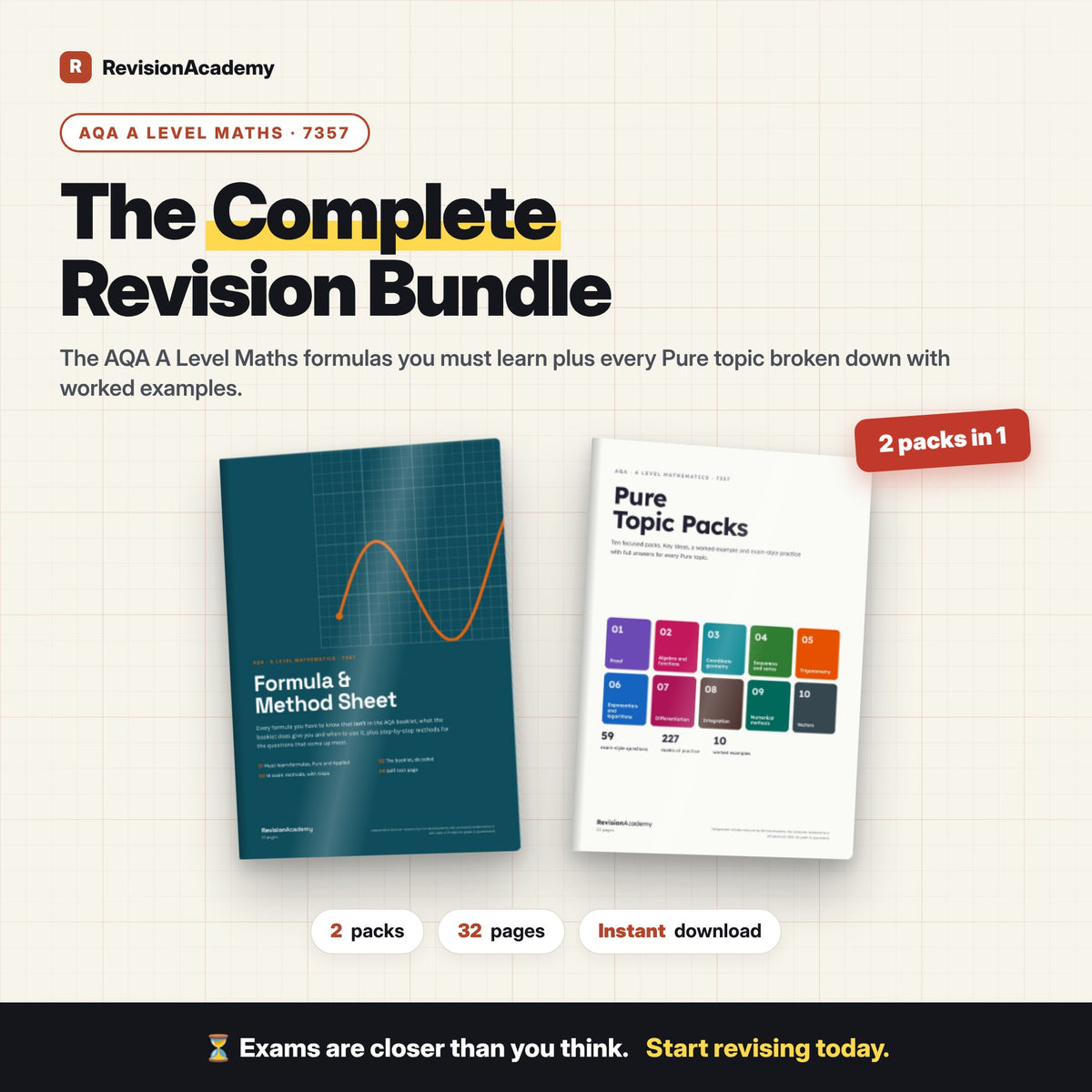 Complete Bundle | AQA A Level Maths
