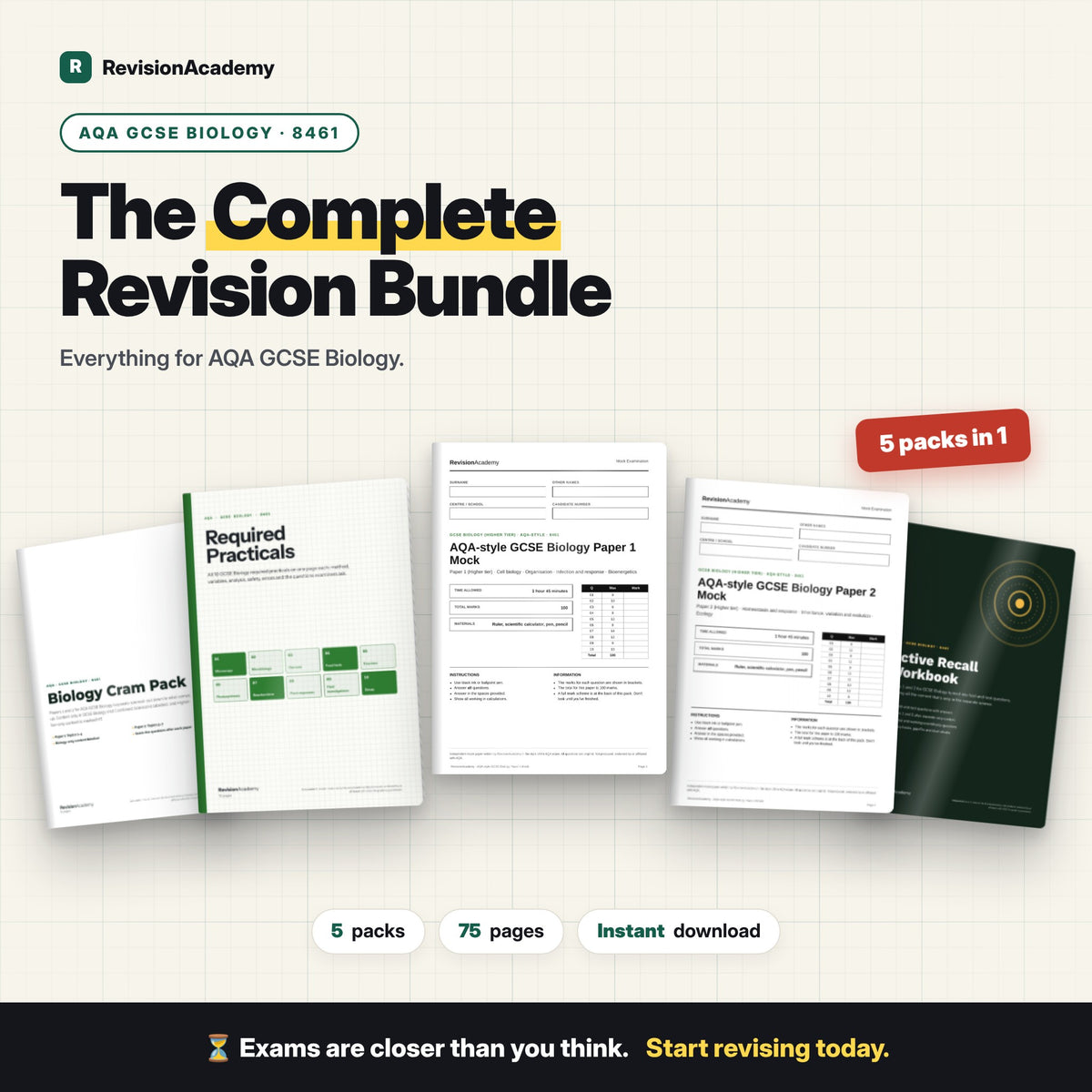 Complete Bundle | AQA GCSE Triple Biology