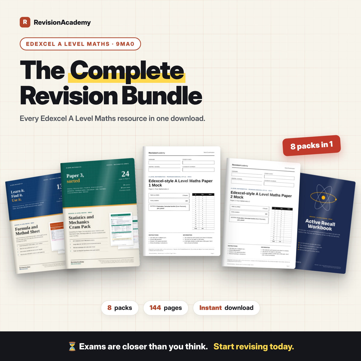 Complete Bundle | Edexcel A Level Maths