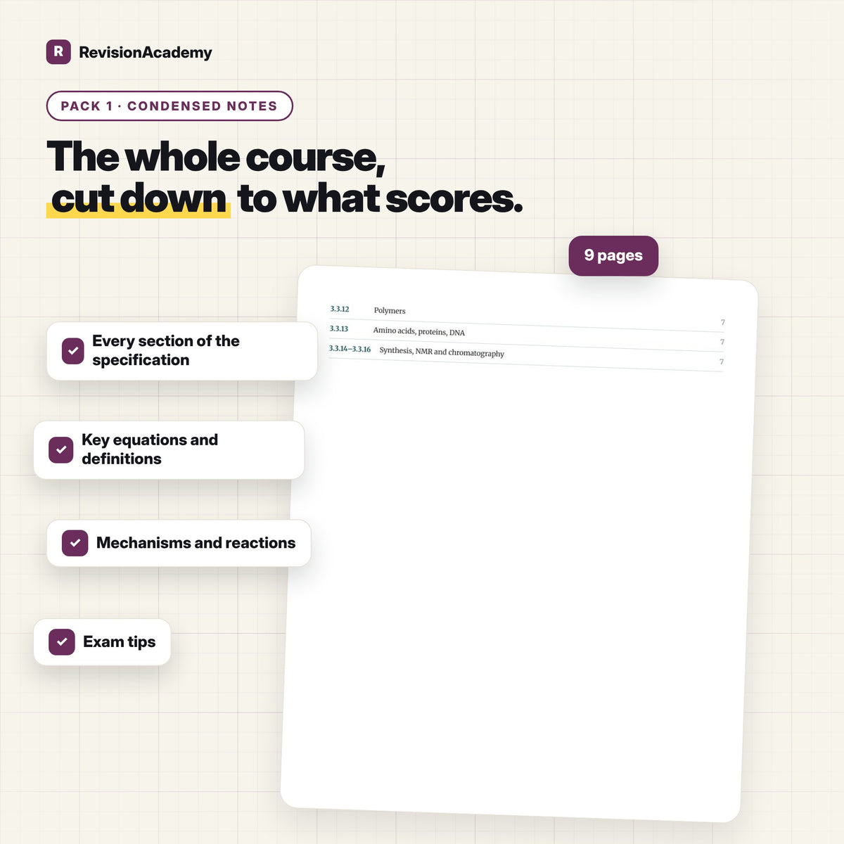 Complete Bundle | AQA A Level Chemistry