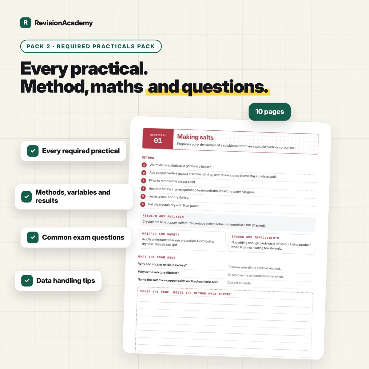Complete Bundle | AQA GCSE Triple Chemistry